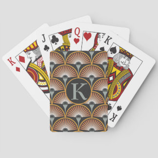 Jeu De Cartes Juke-box du coucher de soleil de l'ère du Jazz Art