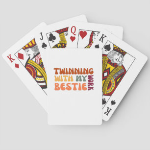 Jeu De Cartes Jumelage Avec Mon Bestie De Travail - Drôle Cowork