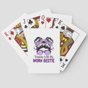 Jeu De Cartes Jumelage Avec Mon Travail Bestie Meilleur Ami Espr