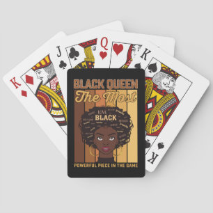 Jeu De Cartes Junetdix Melanin Black Girl La plus puissante