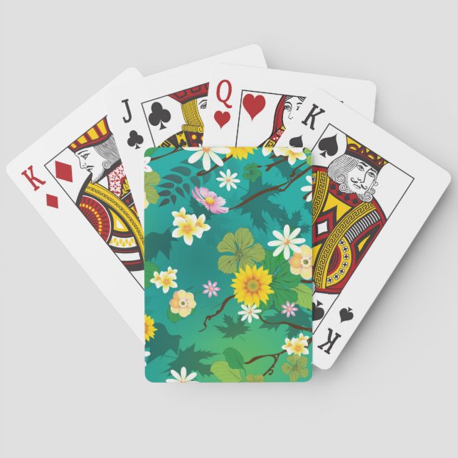 Jeu De Cartes Jungle imaginaire 1 (dos)