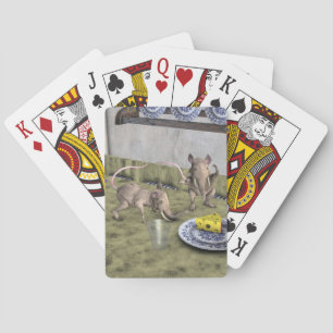 Jeu De Cartes Jus de souris d'éléphant doux