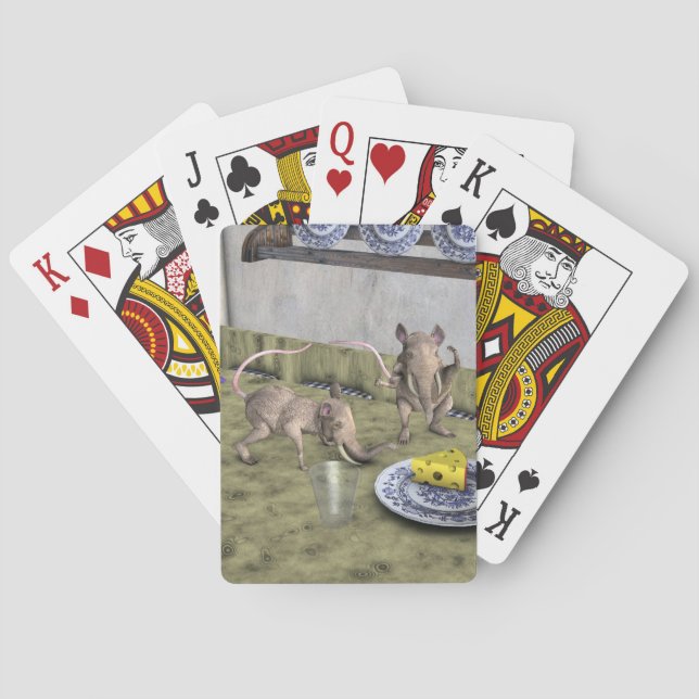 Jeu De Cartes Jus de souris d'éléphant doux (dos)