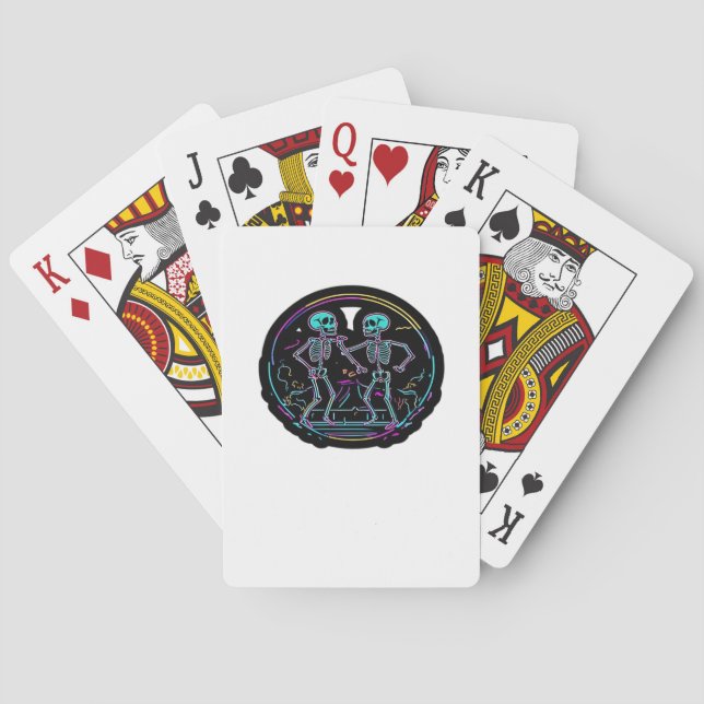 Jeu De Cartes Jusqu'à la mort Faites-nous la fête Skeleton Dance (dos)