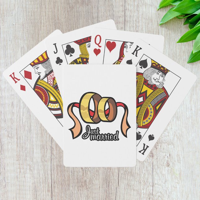 Jeu De Cartes Juste Marié Jouer Des Cartes (Créateur téléchargé)