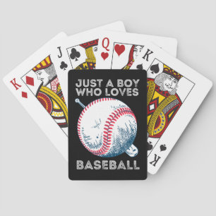 Jeu De Cartes Juste un garçon qui aime baseball Batter baseball