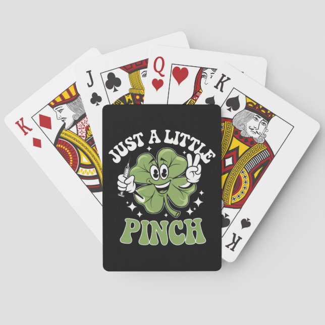 Jeu De Cartes Juste une petite pincée St Patrick's Day (dos)
