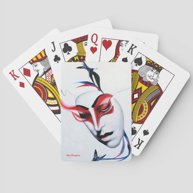 Jeu De Cartes Kabuki JD (dos)