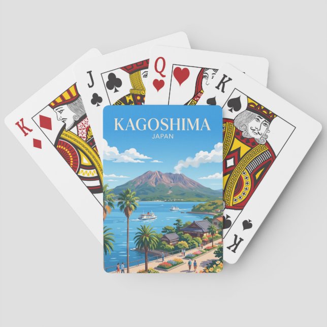Jeu De Cartes Kagoshima Japon (dos)