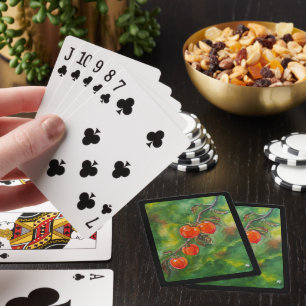 Jeu De Cartes Kakis dans la brume d'octobre par Alfred Fox