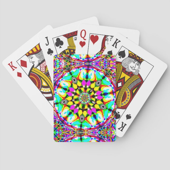Jeu De Cartes Kaléidoscope du Pentagone (dos)