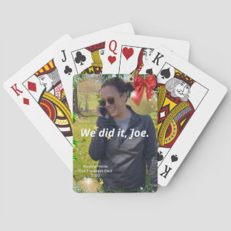 Jeu De Cartes Kamala Harris, vice-présidente élue Nous l'avons f