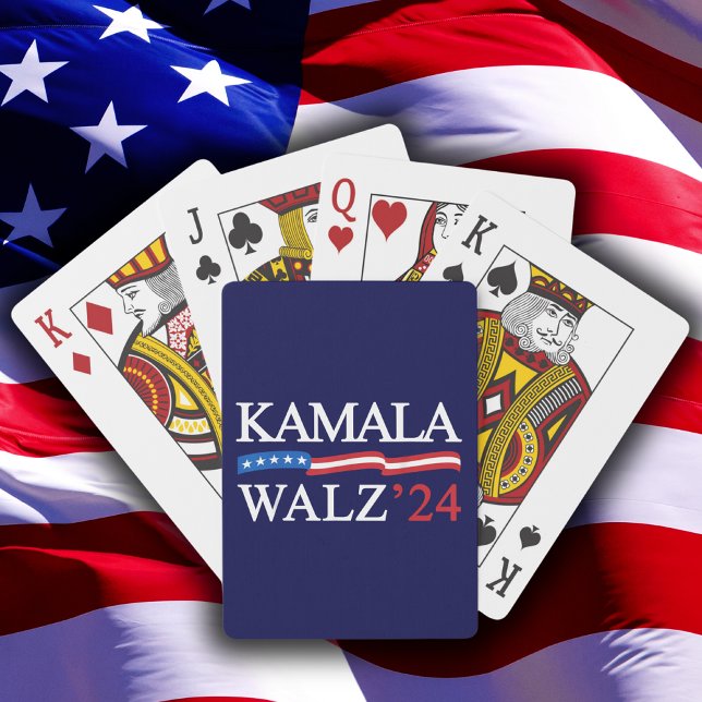 Jeu De Cartes Kamala Harris Walz 2024 Évidemment bleu (Créateur téléchargé)