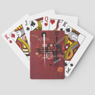 Jeu De Cartes Kandinsky - Rouge mouillé