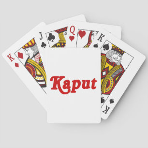 JEU DE CARTES KAPUT ♦ NE FONCTIONNE PAS ♦