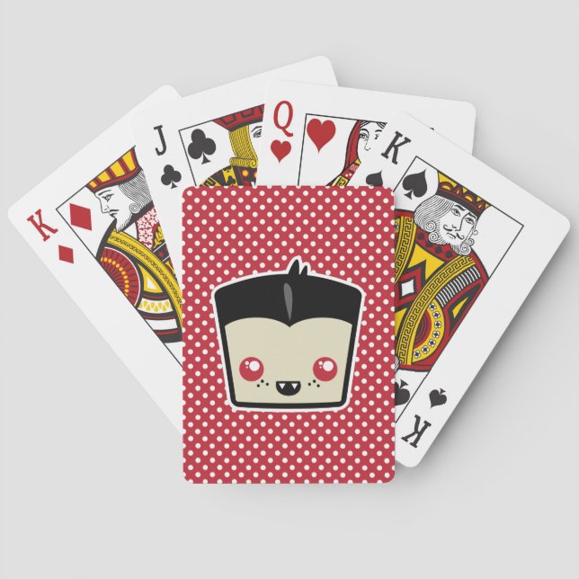 Jeu De Cartes Kawaii Dracula Jouer aux cartes (dos)