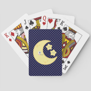 Jeu De Cartes Kawaii Moon et Stars Jouer des cartes