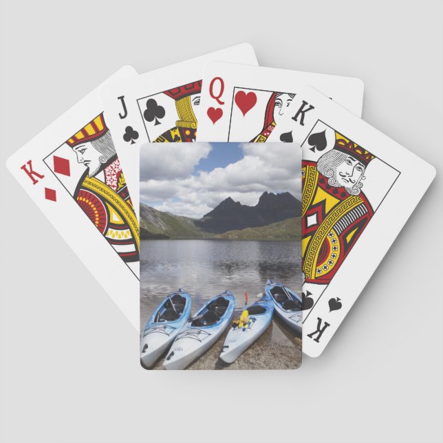 Jeu De Cartes Kayaks, Cradle Mountain et Dove Lake, Cradle (dos)