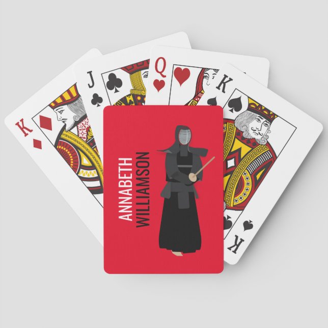 Jeu De Cartes Kendo (dos)