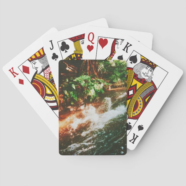 Jeu De Cartes Kerosene Creek, Rotorua, Nouvelle-Zélande (dos)