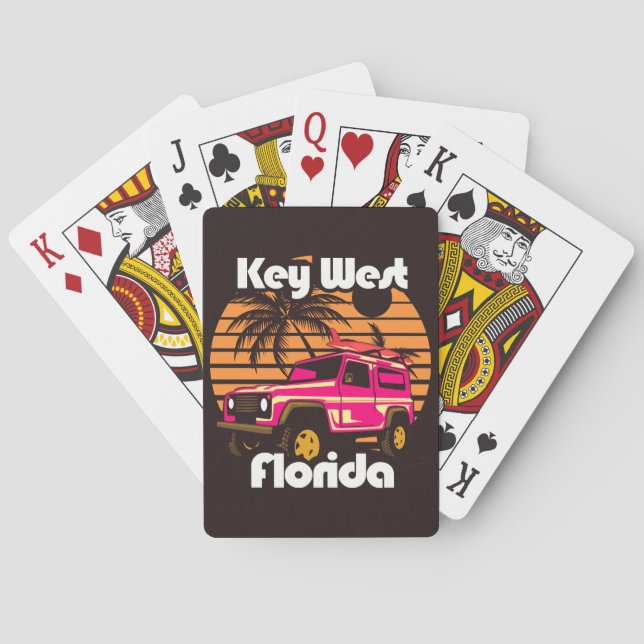 Jeu De Cartes Key West Florida (dos)