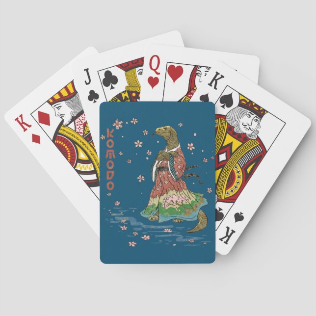 Jeu De Cartes Kimono Dragon (dos)