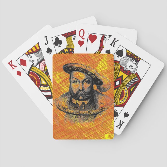 Jeu De Cartes King Henri VIII (dos)