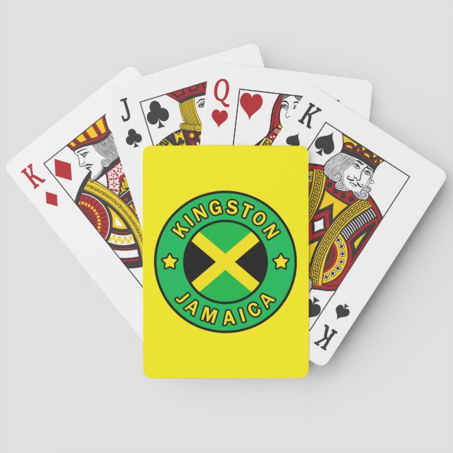 Jeu De Cartes Kingston Jamaica (dos)