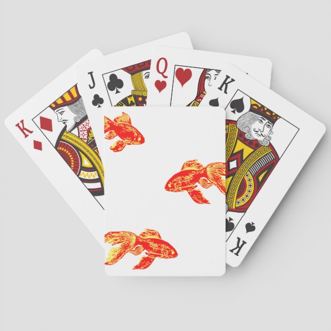 Jeu De Cartes kingyo rouge (dos)