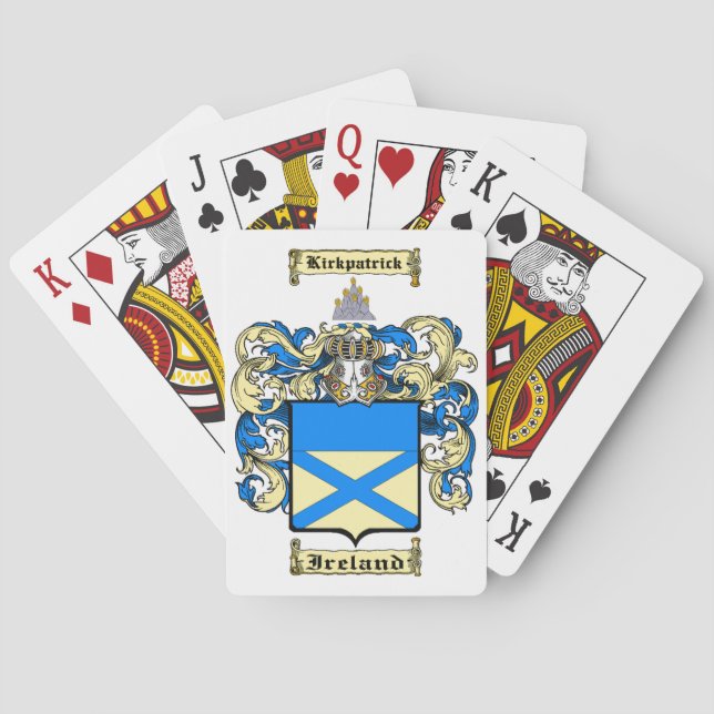 Jeu De Cartes Kirkpatrick (Irlande) (dos)