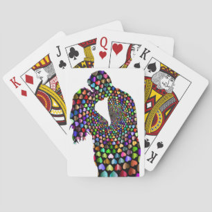 JEU DE CARTES KISSING COUPLE