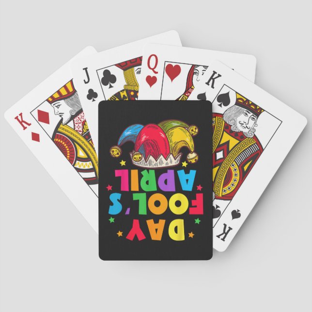 Jeu De Cartes Kit de Farces Drôles de Poisson d'Avril 1er Avril  (dos)