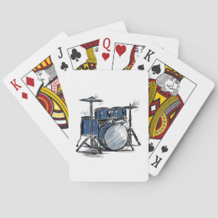 Jeu De Cartes Kit tambour Sketch Music
