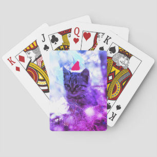 Jeu De Cartes Kitten Noël temps Classique Jouer Cartes