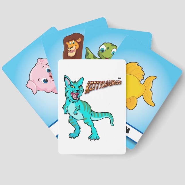 JEU DE CARTES KITTYSAURUS™ 'Jeu de Mémoire' (Verso)