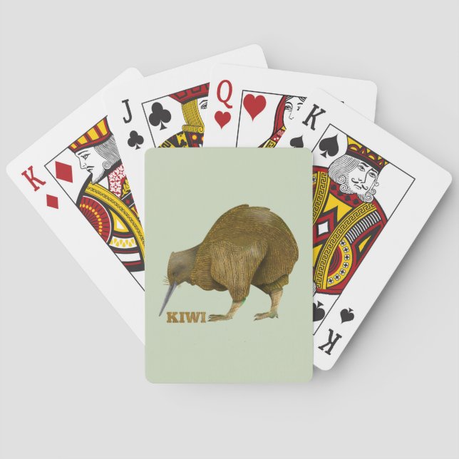 Jeu De Cartes Kiwi N.Z. Bird (dos)