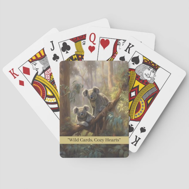 Jeu De Cartes Koala Forest Dreams, coutume (dos)