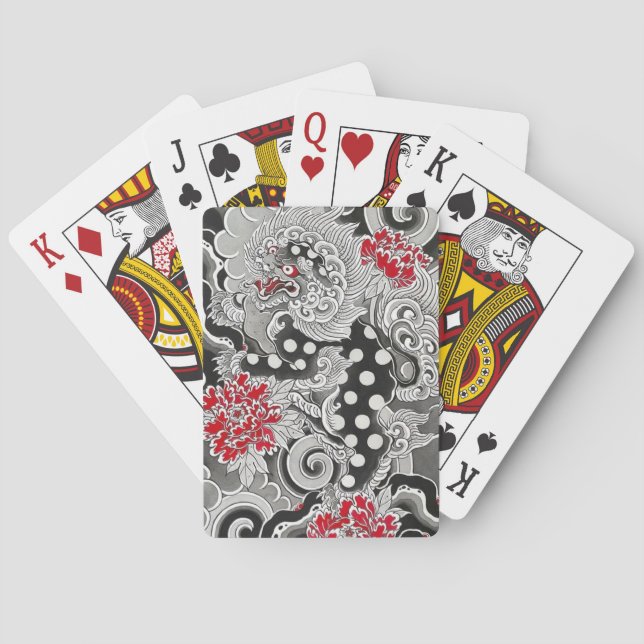 Jeu De Cartes Komainu (dos)