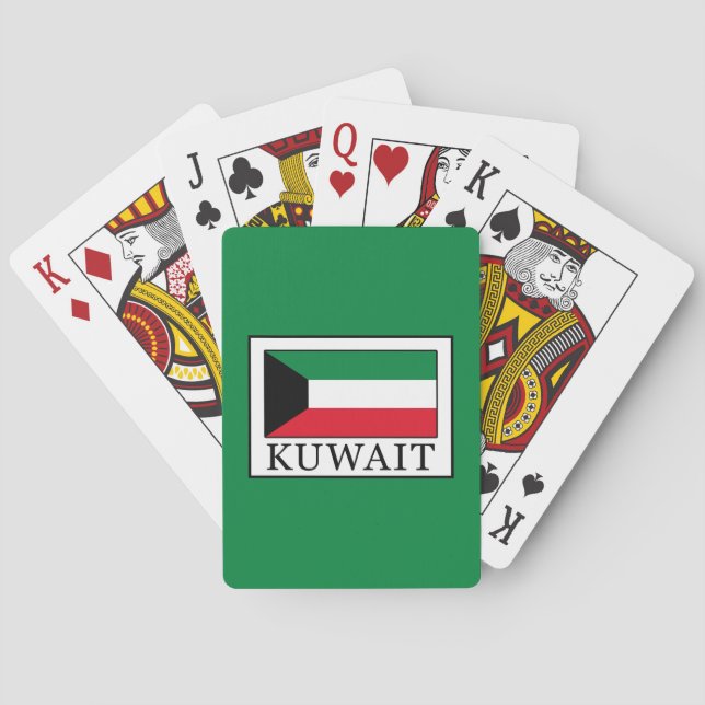 Jeu De Cartes Koweït (dos)
