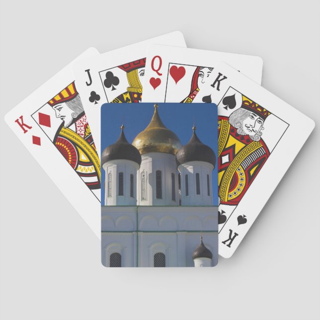 Jeu De Cartes Kremlin de Pskov et cathédrale de la Trinité (dos)