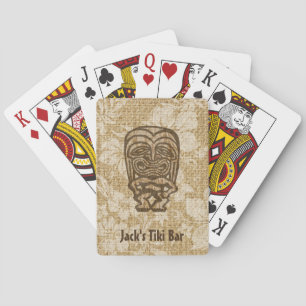 Jeu De Cartes Ku-Tiki Hawaiian Tiki Bar Playing Cards