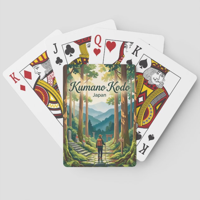 Jeu De Cartes Kumano Kodo Japon (dos)
