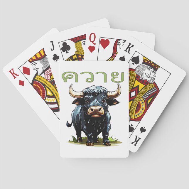 Jeu De Cartes Kwai - Water Buffalo (dos)