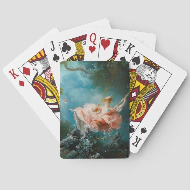 Jeu De Cartes La Balançoire Fragonard (dos)