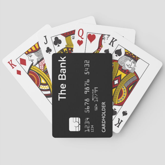 Jeu De Cartes La Banque (dos)