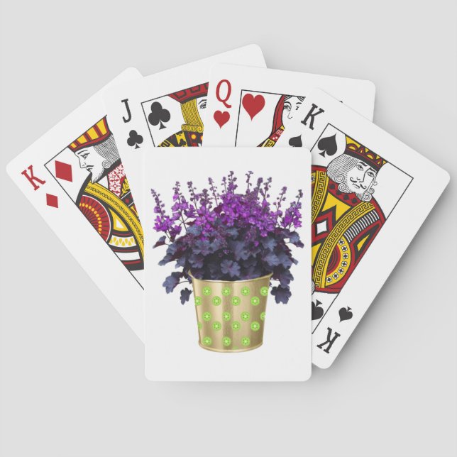 Jeu De Cartes La beauté des plantes domestiques et des fleurs (dos)