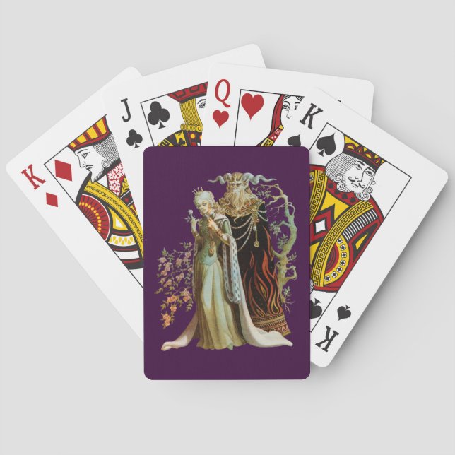 Jeu De Cartes La beauté et la bête (dos)