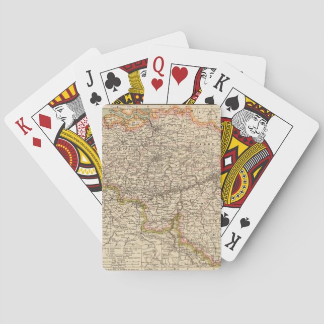 Jeu De Cartes La Belgique, Luxembourg (dos)