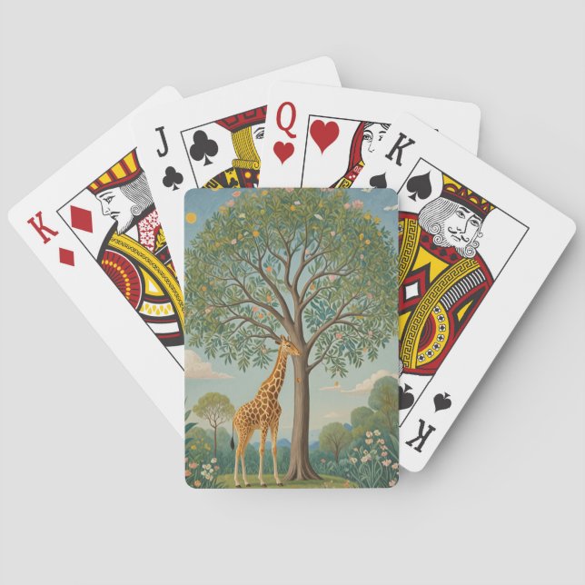 Jeu De Cartes La canopée de Giraffe (dos)