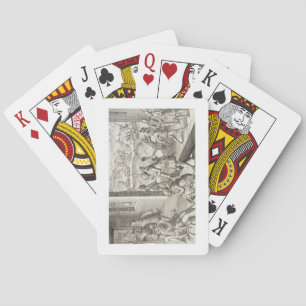 Jeu De Cartes La capture espagnole Fort Caroline, 1565, de 'New